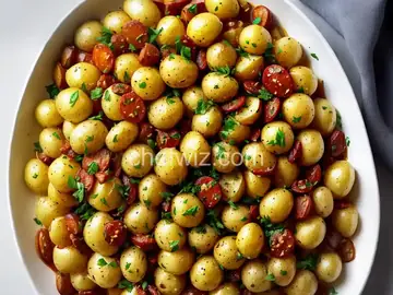 Greek Garlic-Lemon Potatoes