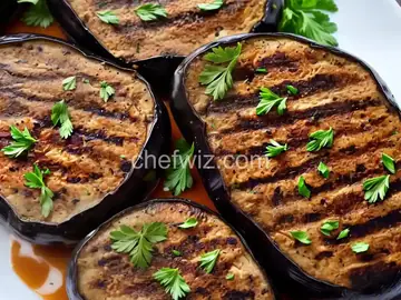 Greek Grilled Eggplant Steaks