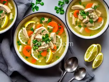 Greek Lemon Chicken Soup aka Avgolemono