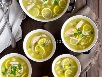 Greek Lemon and Chicken Soup (Avgolemono)