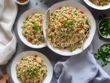 Greek Orzo with Feta