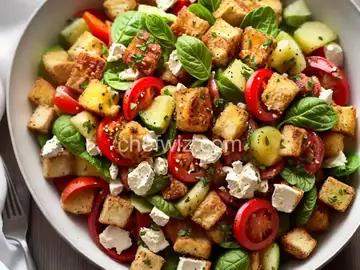 Greek Panzanella