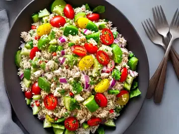 Greek Rice Salad