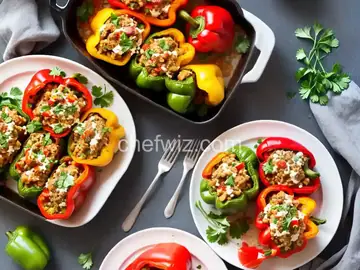Greek-Style Stuffed Peppers