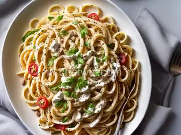 Greek Yogurt Carbonara