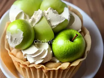Green Apple Frozen Yoghurt Ice Cream