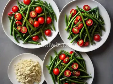 Green Beans and Tomatoes