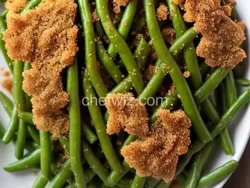 Green Beans with Bread Crumbs