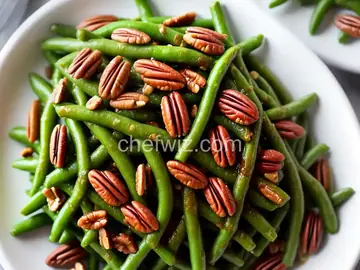 Green Beans with Caramelized Pecans