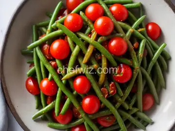 Green Beans with Cherry Tomatoes