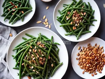 Green Beans with Toasted Almonds