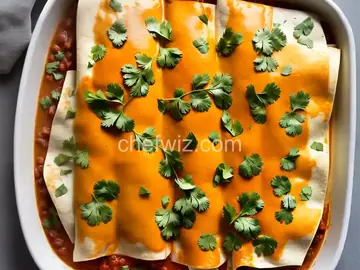 Green Chicken Enchiladas