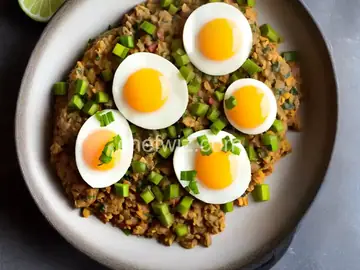 Green Chile Eggs