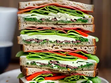 Green Goddess Crunch Sandwich