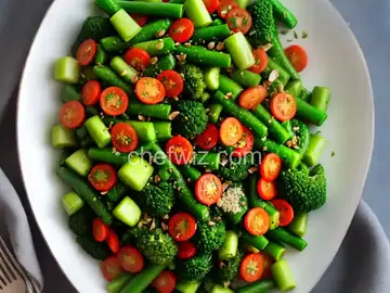 Green Green Spring Vegetables