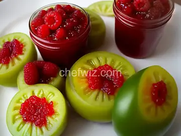 Green Tomato Raspberry Jam