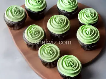 Green Velvet Cupcakes
