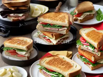 Grill-Pressed Italian Party Panini Recipe