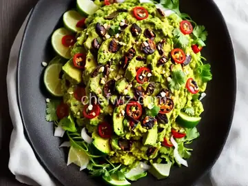 Grilled Avocado Rockamole