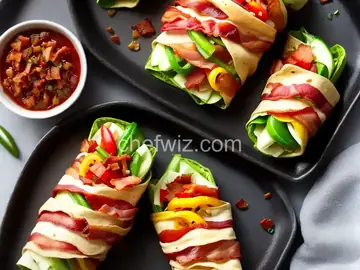 Grilled Bacon Jalape単o Wraps
