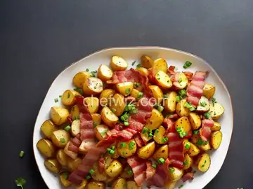 Grilled Bacon Potatoes