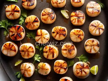 Grilled Bay Scallops