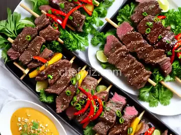Grilled Beef Satay Recipe