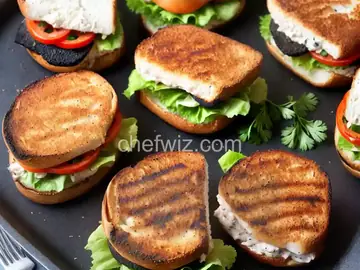 Grilled Blackened-Fish Sandwiches Recipe