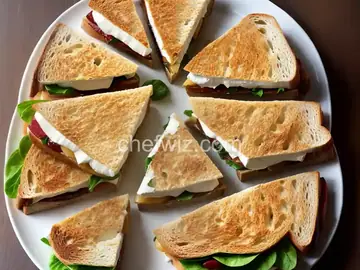 Grilled Brie and Pear Sandwich