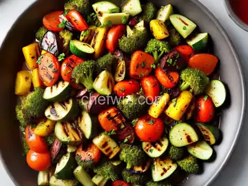 Grilled Brined Vegetables