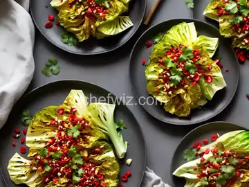 Grilled Cabbage With Spicy Thai Dressing Recipe