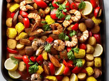 Grilled Cajun Seafood Boil