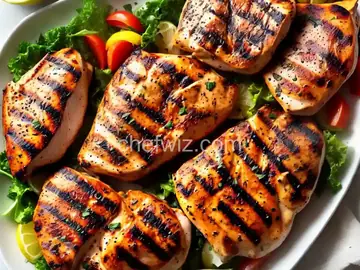 Grilled Caribbean Chicken Breasts