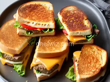 Grilled Cheese Burgers
