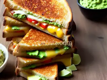 Grilled Cheese With Guacamole Recipe