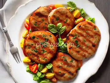 Grilled Chicken Cutlet Parmigiana
