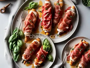 Grilled Chicken Involtini With Prosciutto and Basil Recipe