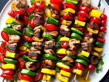 Grilled Chicken Kebabs