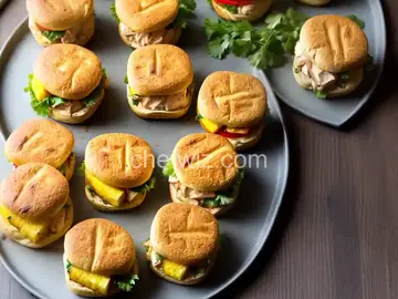 Grilled Chicken Pineapple Sliders