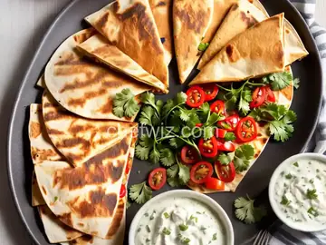 Grilled Chicken Quesadillas