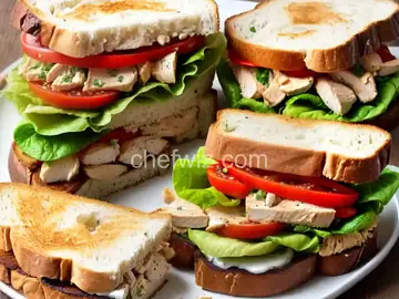 Grilled Chicken Salad Sandwich