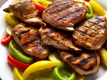 Grilled Chicken With Banana Peppers