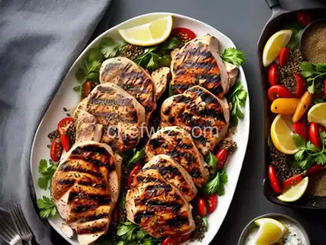 Grilled Chicken With Za'atar Recipe