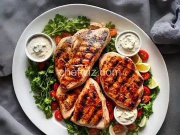 Grilled Chicken with Alabama White Barbecue Sauce