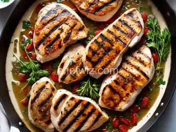 Grilled Chicken with Herbs