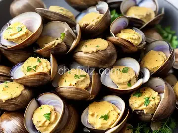Grilled Clams with Garlic Butter