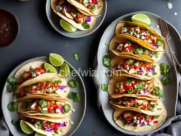 Grilled Cod Tacos with Chipotle Crema