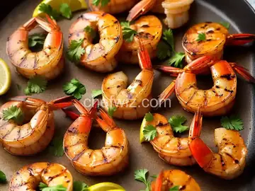 Grilled Colossal Shrimp with Charmoula Recipe