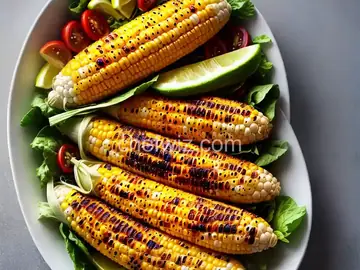 Grilled Corn Off the Cob Salad