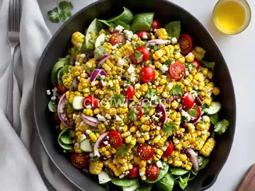 Grilled Corn Salad